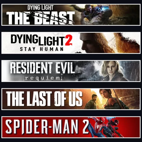  Beast +DY2 +Evil 9 +TLOU1 +Spider 2